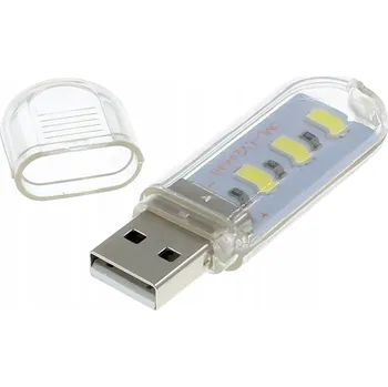 Lampička Noční lampa 3 LED USB 5,8cm NOTEBOOK flash disk do notebooku