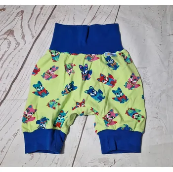 Yháček Kraťásky/tříčtvrťáky Yháček, Lišky na zelené/modrá, POSLEDNÍ KUSY Velikost: 74