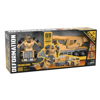 Robot Transformer truck jeřáb - robot