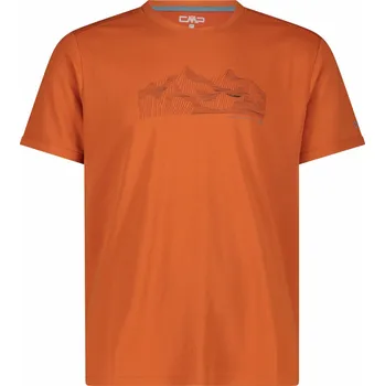 Pánské tričko CMP Manduria outdoorové tričko - 0 - oranžová - 54