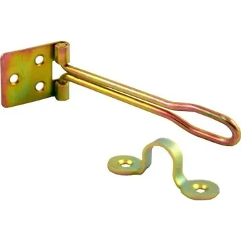 Visací zámek STŘEDNÍ ZÁVORA S DRÁTEM UZÁVĚR PRO BRÁNU SKOBA ZÁPADKA NA VISACÍ ZÁMEK UZÁVĚR