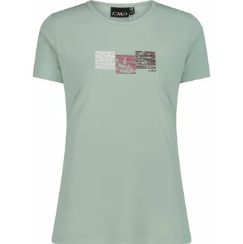 Dámské tričko CMP Otranto outdoorové tričko - 0 - zelená - 36