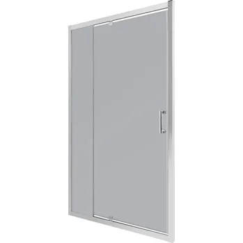 Sprchové dveře Novoterm Sprchové dveře do niky NV-Optimo D3 140, chrom/grafit - bez vaničky