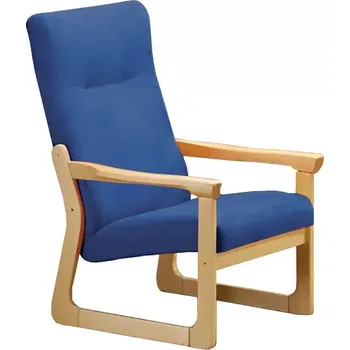 Sedací souprava BE - 1 křeslo, koženka HOLY N 1 - koženka modrá