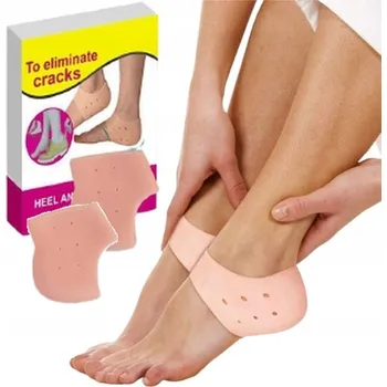 Péče o nohy Gelové chrániče na popraskané paty, silikonové podpatěnky, patní ostruhy - pár