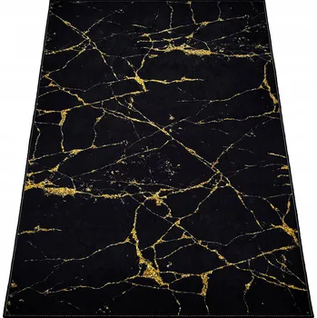 Koberec KOBEREC KOBEREC 40x60 PROTISKLUZOVÝ PRATELNÝ TMAVÝ MODERNÍ MÓDNÍ