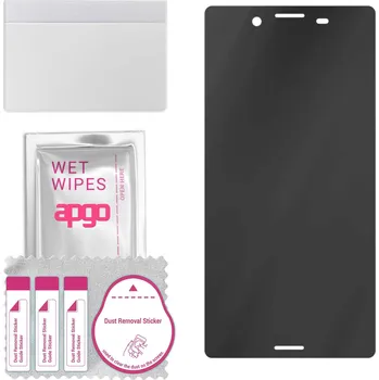 Pouzdro na mobilní telefon Sklo Hybridní privatizační filtr pro Sony Xperia X Compact, PRIVACY