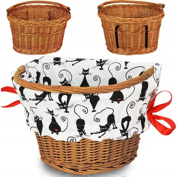 košík na kolo Přední košík na kolo Reverse RowerowyBZ hnědý (bronzový)