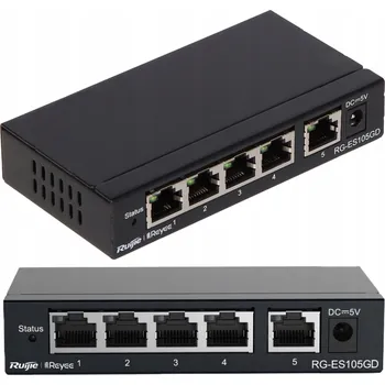 Switch Nespravovaný Switch Ruijie RG-ES105GD