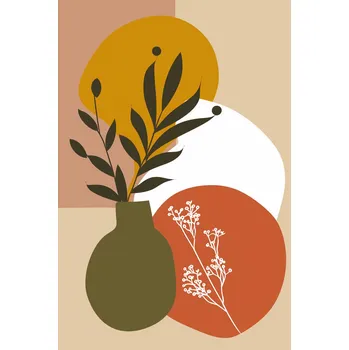 Plakát Plakát Květiny ve Slunci bez rámu 61 x 91,5 cm