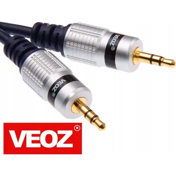 Audio kabel Kabel Veoz VE-2230 minijack 3,5 mm - minijack 3,5 mm 5 m