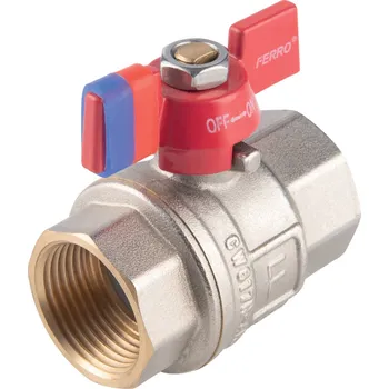 Vodovodní kohout Kulový kohout voda 1/2" MM motýl