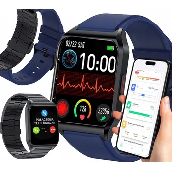 Chytré hodinky Chytré Hodinky Smart-Trend Chytré Hodinky Chytré hodinky E89, černo-modré