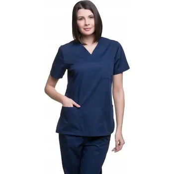 Dámská mikina Mikina lékařská zástěra ochranný oděv 16 barev vel. 3XL