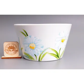 Porcelánová miska - kopretiny