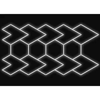 Kompletní LED svítidlo, rozměr: 236,5 x 451,2 cm, barva: bílá 6500 K SLEVA 3%