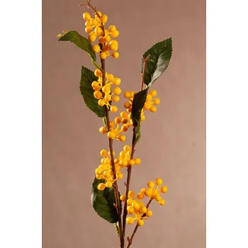 umělá květina Paramit WILD BERRY SPRAY Aranžovací květina žlutá 64 cm