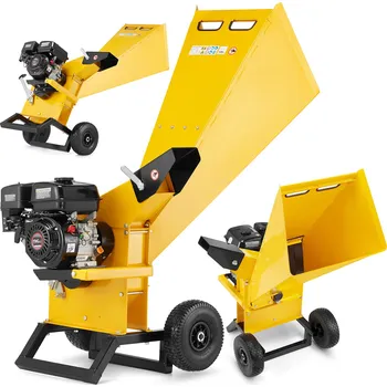 Drtič větví Higher Benzínový drtič větví, 6,5 HP | HIGHER
