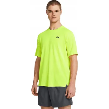 Pánské tréninkové tričko Under Armour Tech Vent Geode high vis yellow L