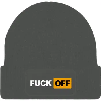 Čepice Čepice s potiskem FUCK OFF