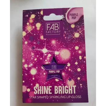Lesk na rty Lesk na rty ve tvaru hvězdy - Purple Pop 7,2 ml
