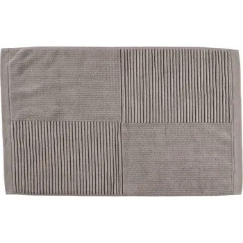 Koupelnová předložka Zone Denmark, Koupelnový kobereček Classic 80 x 50 cm šedý - Formadore