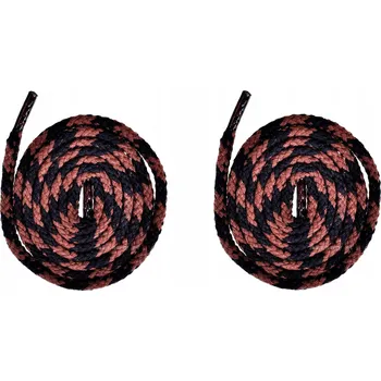 Tkaničky do bot Béžovo-černé melanžové tkaničky do bot, outdoorové tkaničky, tkaničky na boty Adidas, 75 cm