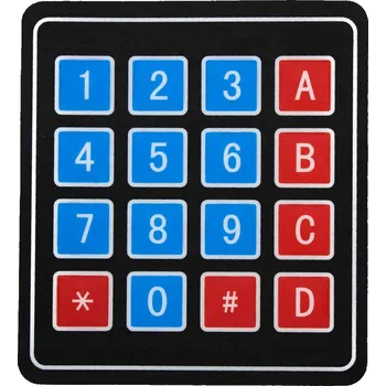 IP kamera MSALAMON Membránová klávesnice 4x4, 16 tlačítek