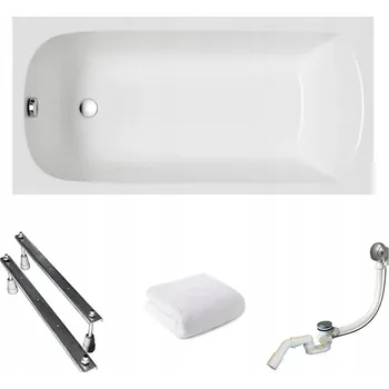 Vana Obdélníková akrylátová vana Polimat CLASSIC 120 x 70 cm