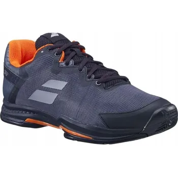 Pánská tenisová obuv TENISOVÉ BOTY BABOLAT SFX 3 AC 22 PÁNSKÉ ČERNÁ/ORANŽOVÁ 42