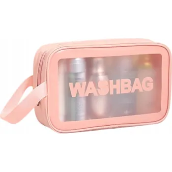 Kosmetická taška Kosmetická taštička LOGparts Vodotěsná kosmetická taštička do bazénu růžová 22x12x8 růžová