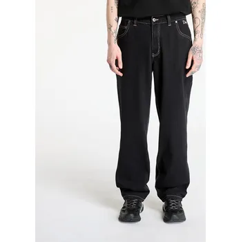 Pánské džíny Džíny DIME Classic Relaxed Denim Pants Black/ Contrast Stitch 38