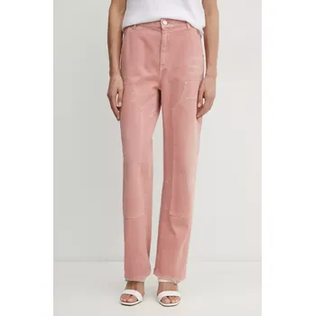 Dámské džíny Džíny Pinko dámské, high waist, 104641 A2HU 104641.A2HU růžová 39X, vel. 26