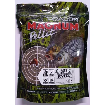 Pelety DRAGON MAGNUM Classic 2mm JAHODA 0,5kg