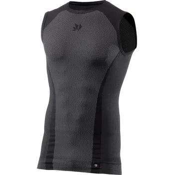Pánské tričko triko bez rukávů SIXS SMX V2 carbon černá XL/XXL
