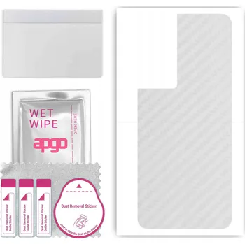 Pouzdro na mobilní telefon Zadní Fólie pro TCL 505 - karbonově Průhledný