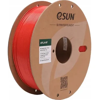 Filament ESun PLA-HF Filament pro rychlý tisk červený 1.75mm