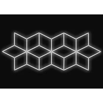 Kompletní LED svítidlo, rozměr: 558,6 x 243,9 cm, barva: bílá 6500 K SLEVA 3%