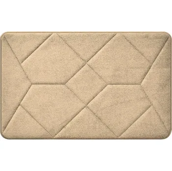 Koupelnová předložka KOUPELNOVÁ PŘEDLOŽKA LISOVANÁ FLANEL 50X80CM ČERNÁ