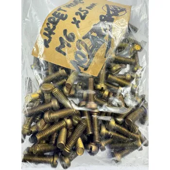 Spojovací materiál Mosazný šroub M6 x 25