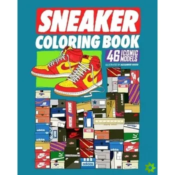 omalovánky Stylefile Sneaker coloring book