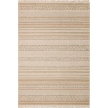 Koberec Kusový koberec Oni light beige 80 x 160 cm