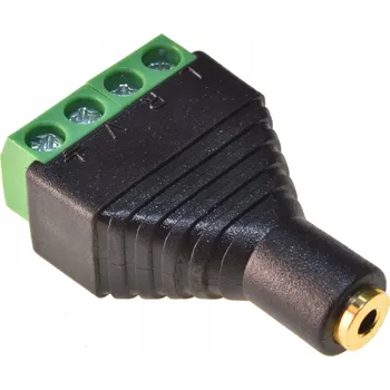 Adaptér JACK 2,5mm 4-pólový s rychlospojkou