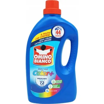 Prací prostředek Tekutý prací prostředek na barevné prádlo Italský Detersivo Color+ 1,76l - Omino Bianco