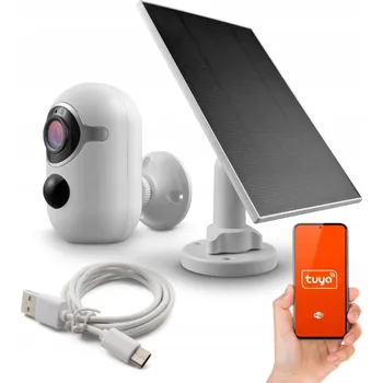 IP kamera WiFi Monitorovací Kamera Tuya Full HD se Solárním Panelem