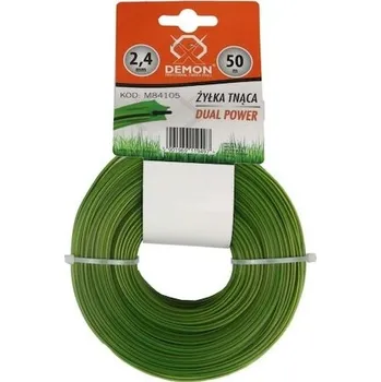 Zahradní technika Struna zesílená, hvězdicový profil, 50m, 2,4mm DEMON