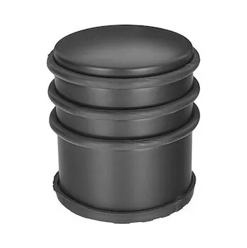 Dveřní zarážka volně stojící, vysoká, černá GEKO