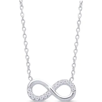 Řetízek Ellami TOKIO 2252 Řetízek z chirurgické oceli ,nekonečno se zirkony Ellami