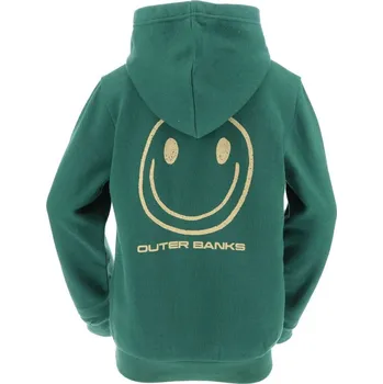 Chlapecká mikina Tmavě zelená chlapecká mikina Outer Banks Velikost: 140