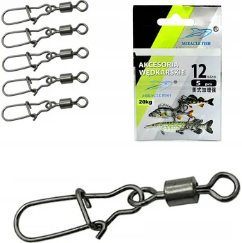 Obratlík s karabinkou MF válečkový